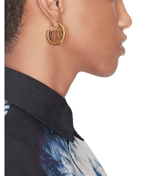 dior hoops earrings|christian Dior stud earrings.